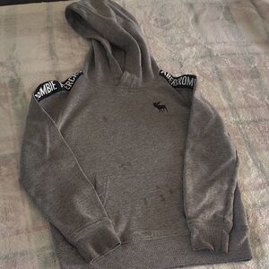 Abercrombie & Fitch Gray Sweatshirt Classic Pullover